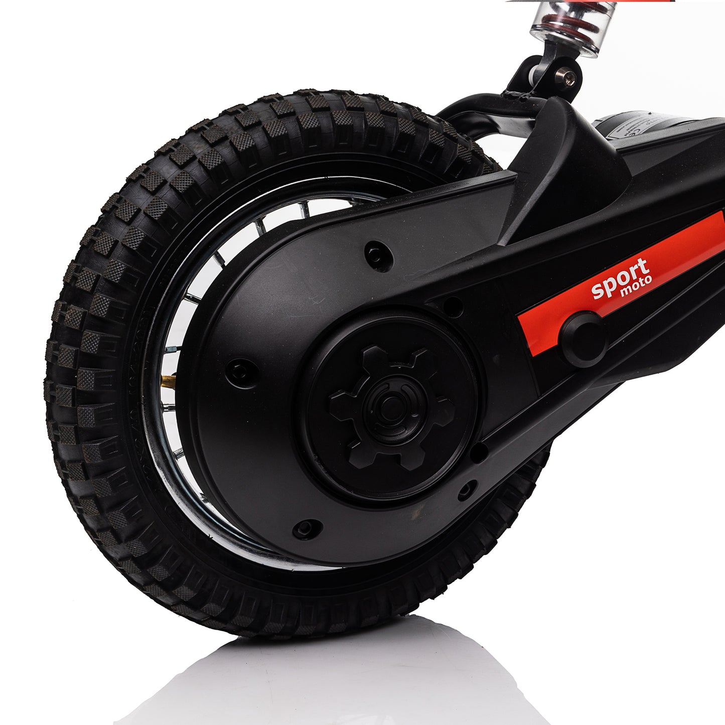 Kids Ride On 24V Electric Toy Motocross Motorcycle Dirt Bike-XXL large,age8-12 Speeds up to 14.29MPH,Dual Suspension, Hand-Operated Dual Brakes, Twist Grip Throttle, Authentic Motocross Bike Geometry