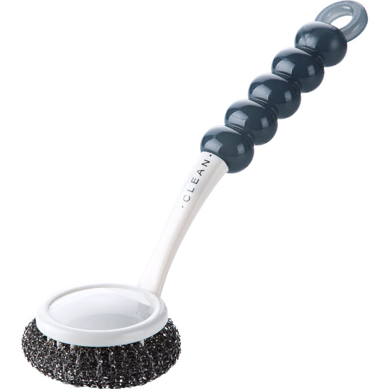 Color: Round brush - Dishwashing And Pot Washing Brush With Liquid Soap For Tableware