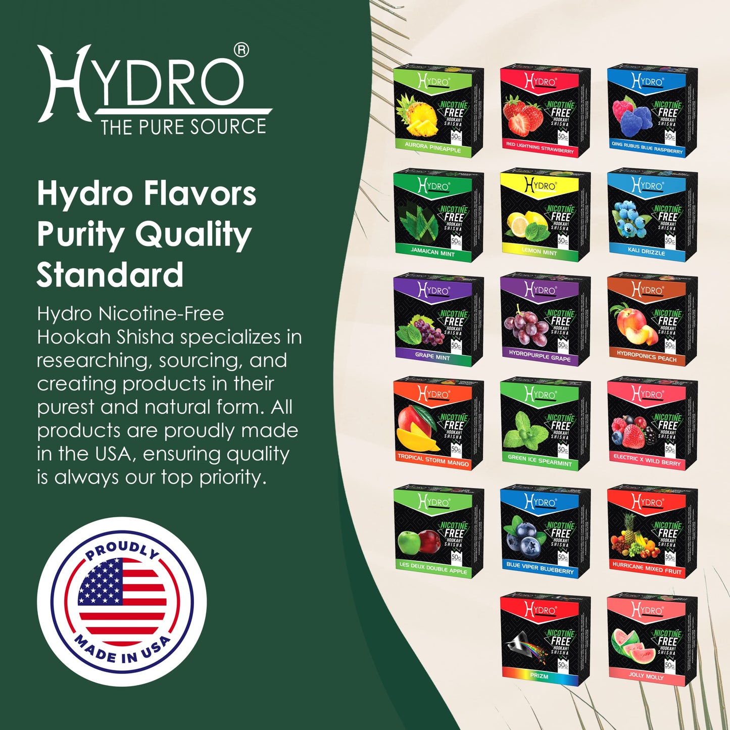 100% Tobacco and Nicotine Free Premium Hydro Herbal Hookah Shisha Molasses Flavor LOT of 12