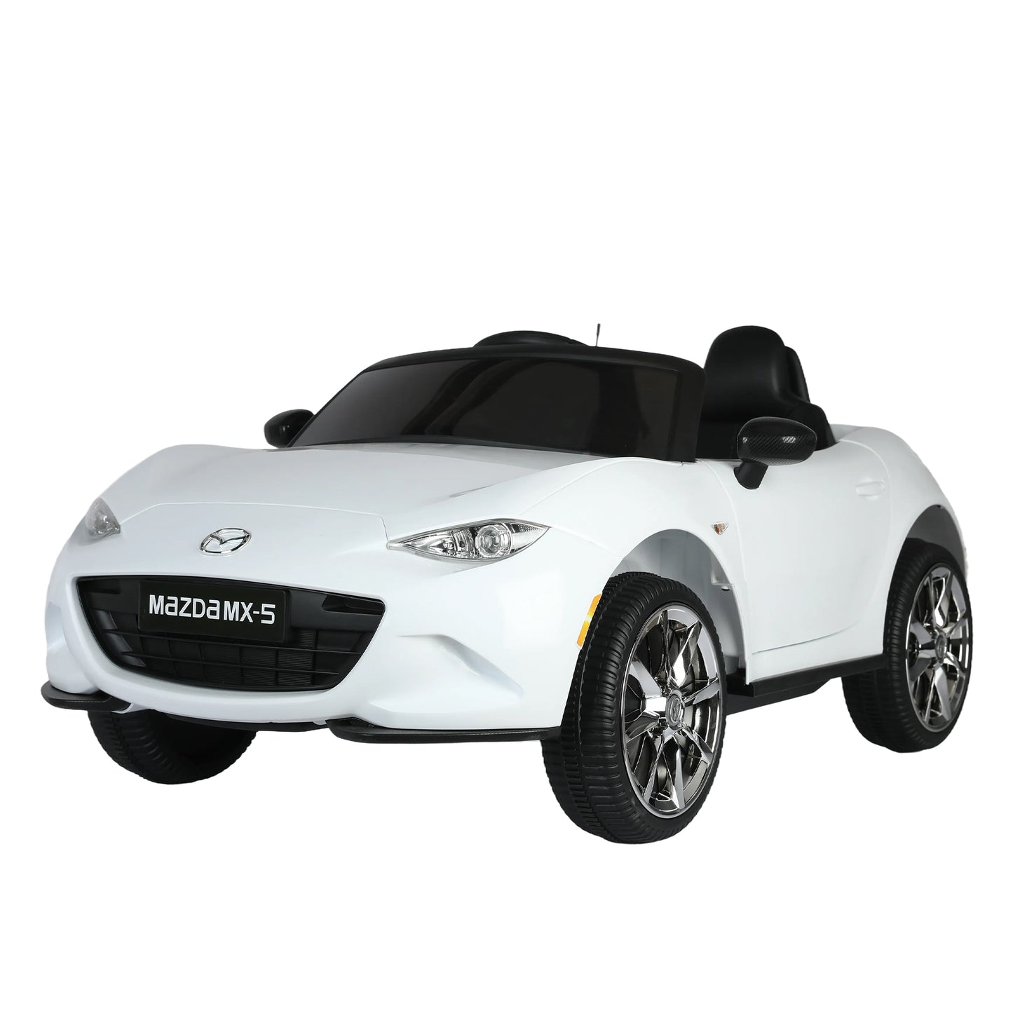 Licensed MAZDA MX-5 RF,12V Kids ride on car 2.4G W/Parents Remote Control,electric car for kids,Three speed adjustable,Power display, USB,MP3 ,Bluetooth,LED light,Two-point safety belt