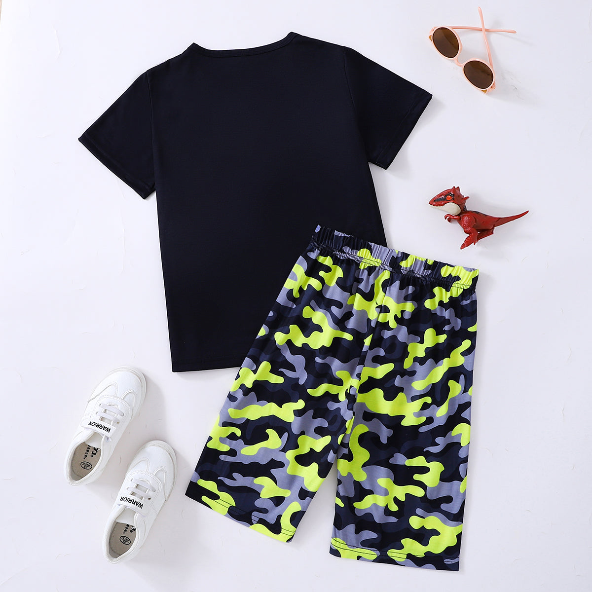 boys-dinosaur-graphic-tee-and-camouflage-shorts-set