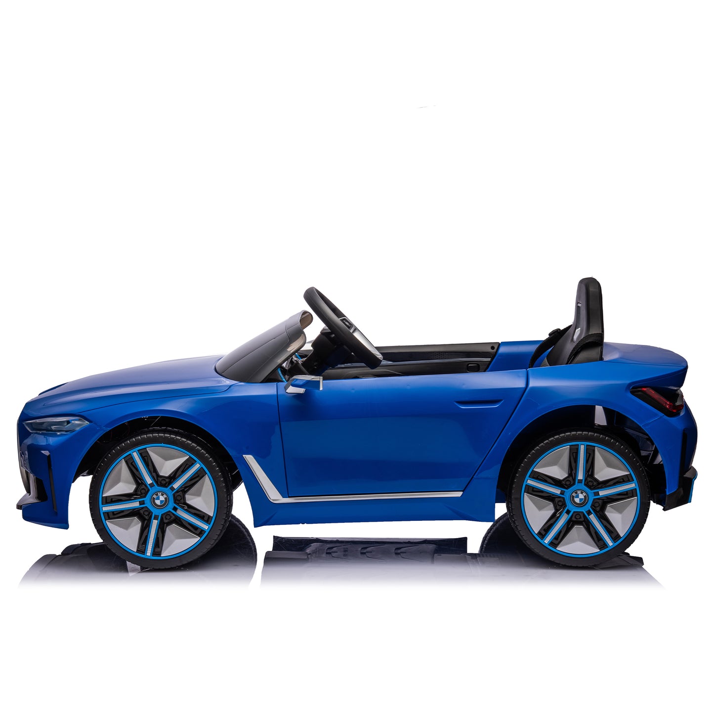 Licensed BMW I4,12v Kids ride on car 2.4G W/Parents Remote Control,electric car for kids,Three speed adjustable,Power display, USB,MP3 ,Bluetooth,LED light,Two-point safety belt,story