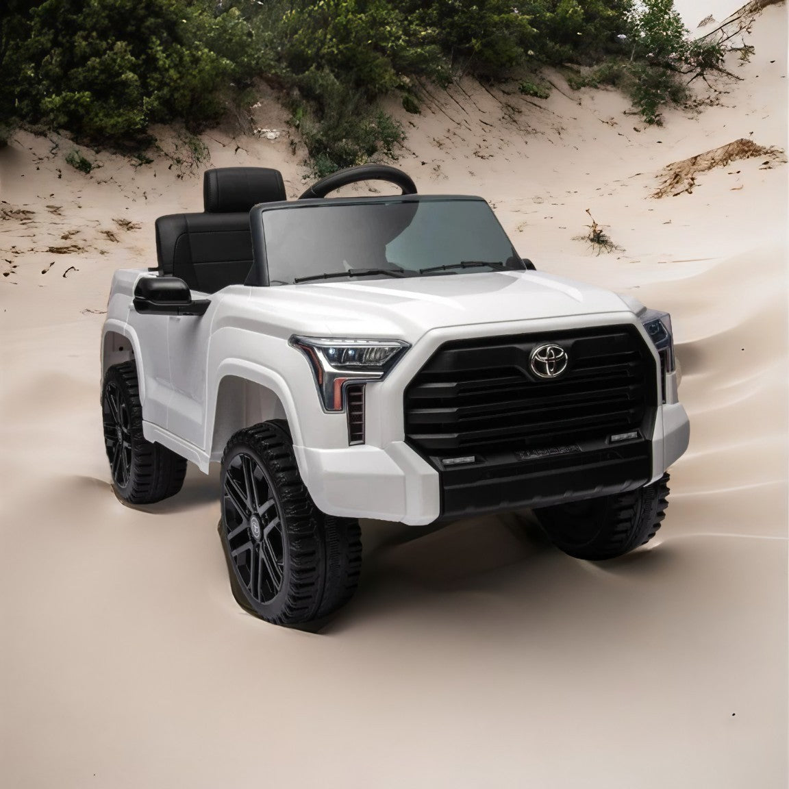 Officially Licensed Toyota Tundra Pickup,electric Pickup car ride on for kid, 12V electric ride on toy,2.4G W/Parents Remote Control,electric car for kids,Three speed adjustable,Power display