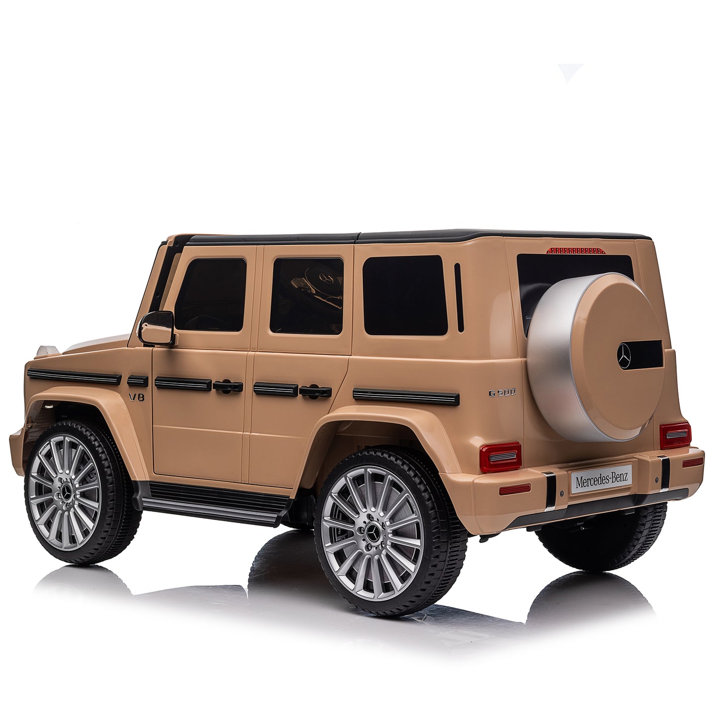 Licensed Mercedes-Benz G500,24V Kids ride on toy 2.4G W/Parents Remote Control,electric car for kids,Three speed adjustable,Power display, USB,MP3 ,Bluetooth,LED light,Three-point safety belt