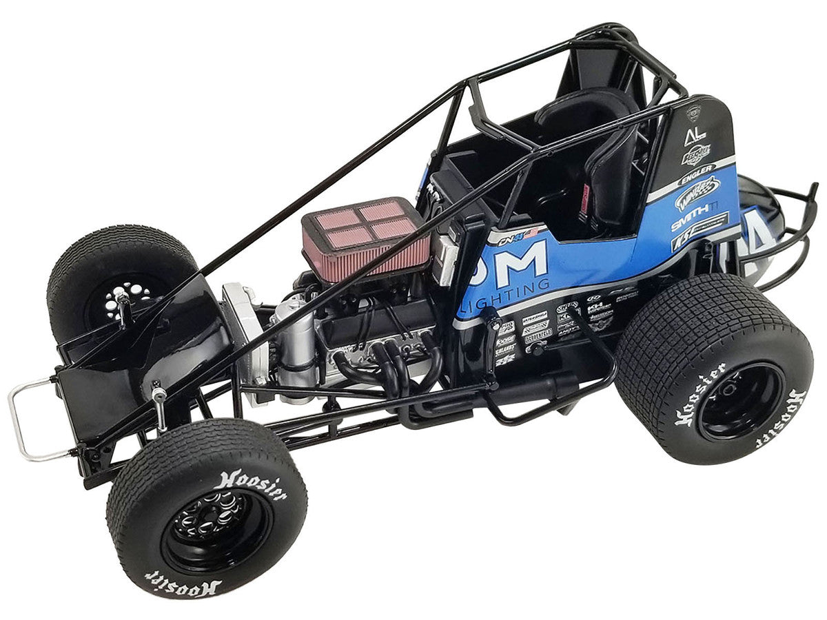 Winged Sprint Car #44 Dylan Norris "RPM" Gobrecht Motorsports "World of Outlaws" (2023) 1/18 Diecast Model Car by ACME-2