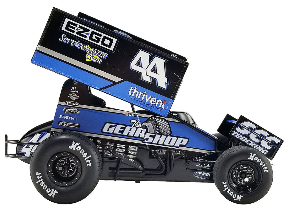 Winged Sprint Car #44 Dylan Norris "RPM" Gobrecht Motorsports "World of Outlaws" (2023) 1/18 Diecast Model Car by ACME-3