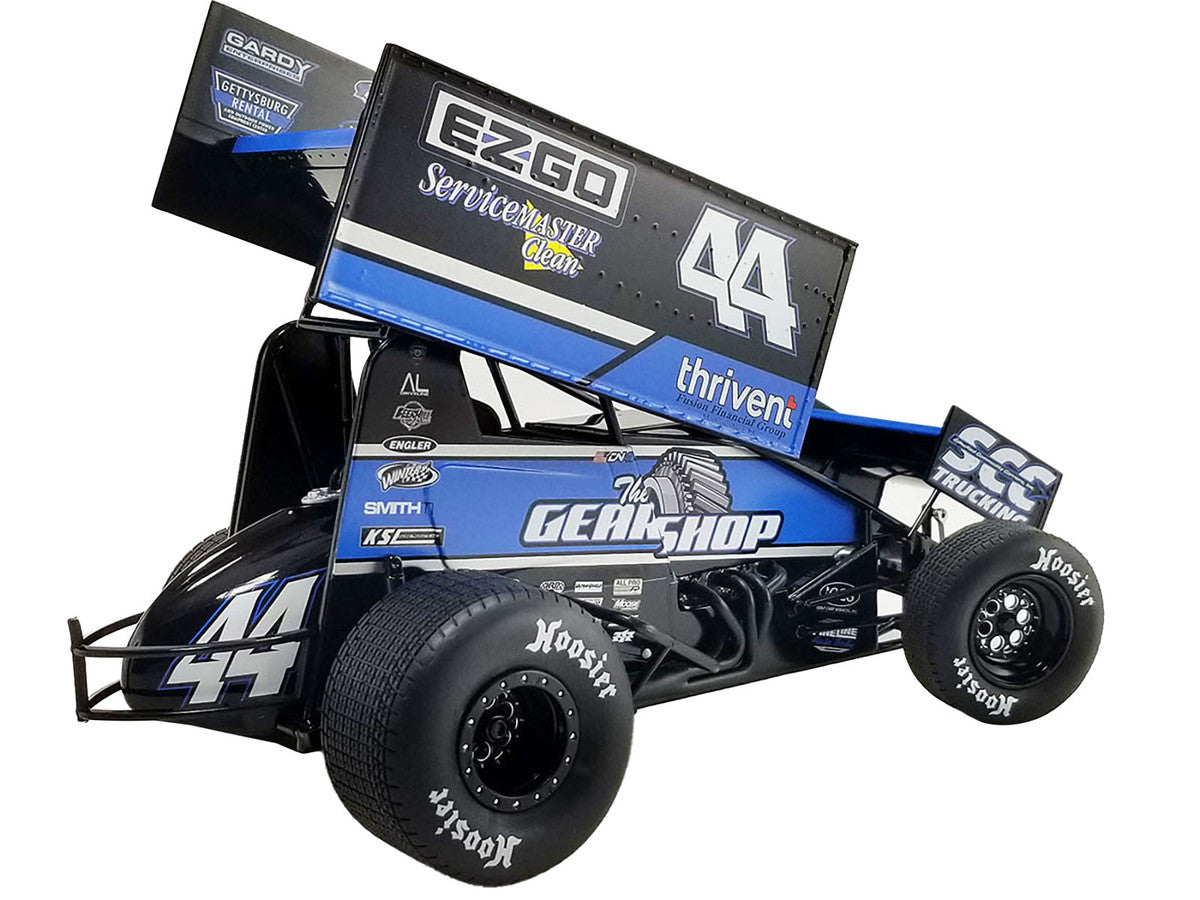 Winged Sprint Car #44 Dylan Norris "RPM" Gobrecht Motorsports "World of Outlaws" (2023) 1/18 Diecast Model Car by ACME-4