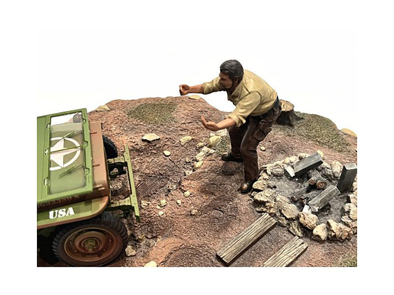 "4X4 Mechanic" Figure 6 for 1/18 Scale Models by American Diorama-2