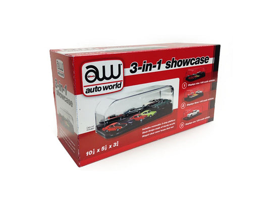 Collectible Display Show Case for 1/64 1/43 1/24 Diecast Models by Auto World-0