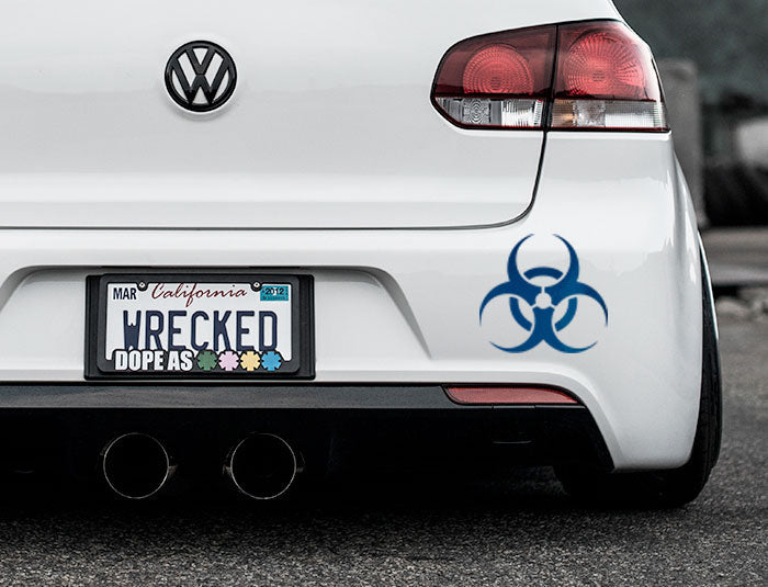 Biohazard Bumper Car Sticker-10