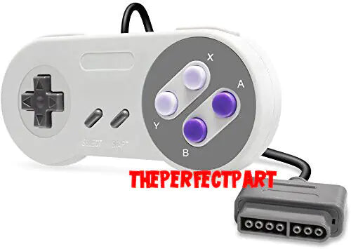 2 FOR New Super Nintendo SNES System Console Replacement Controller 6FT SNS-005