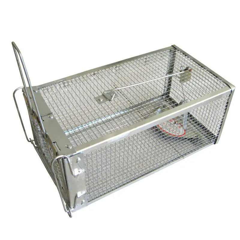 USA Mouse Trap Rat Trap Rodent Trap Live Catch Cage, Easy to Set Up and Reuse