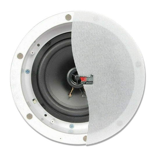 5 Core 6.5 inch Ceiling Speaker 60W Peak 2-Way Home Audio In Wall Speakers w Tweeter-0