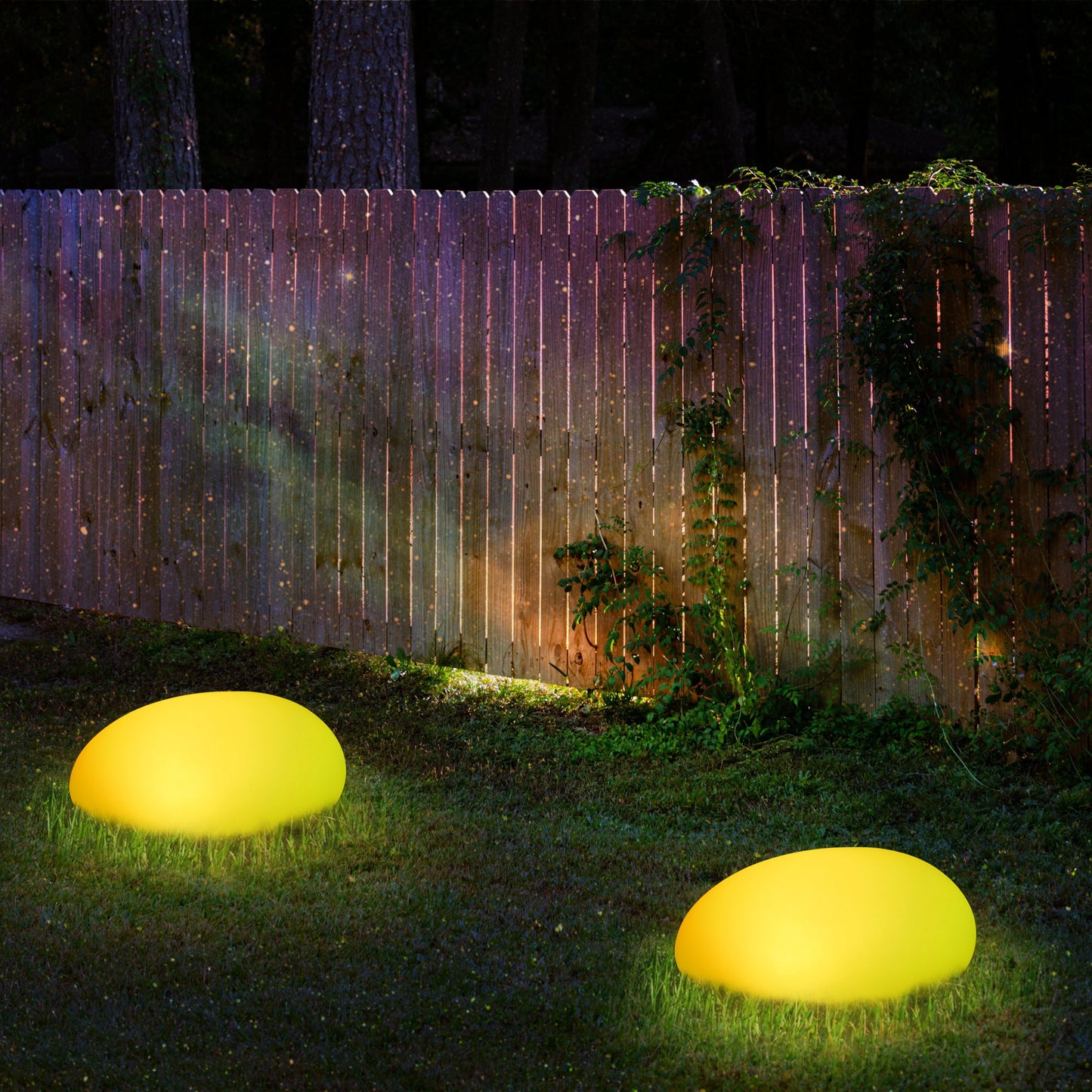 Outdoor Solar Cobblestone Lawn Light-3