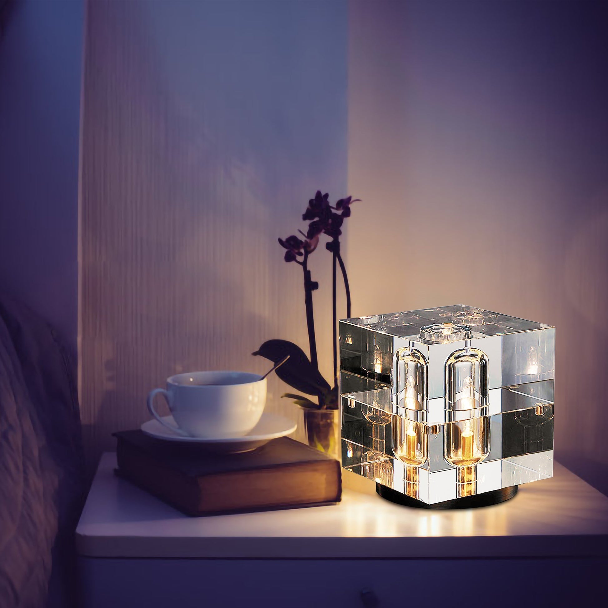 Crystal Bedside Table Lamp-10