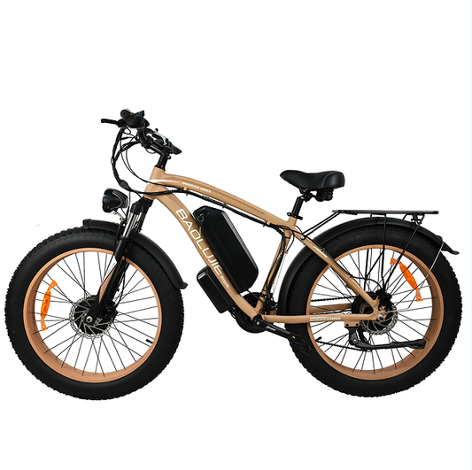 2000W electric cross-country bike.  45 km/h vertical bar folding instrument LCD load 100kg power endurance 90-100km LED lighting adult universal