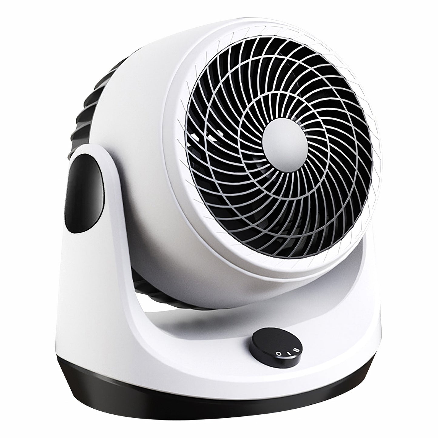 Table Desktop Fan Air Circulator Office Fan with 2 Speeds 270 Adjustable Head USB Plug Play for Room Office Kitchen Office