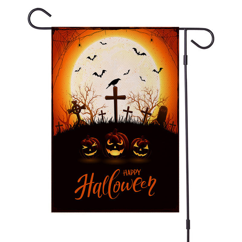 Halloween Decorations Garden Flag 12x18 Vertical Double Sided I Smell Children Sisters Fall Outside Hocus Pocus Decor Burlap Yard Flag