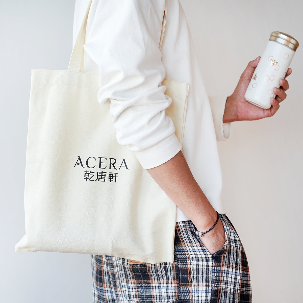 ACERA Cotton Canvas Tote Bag-7