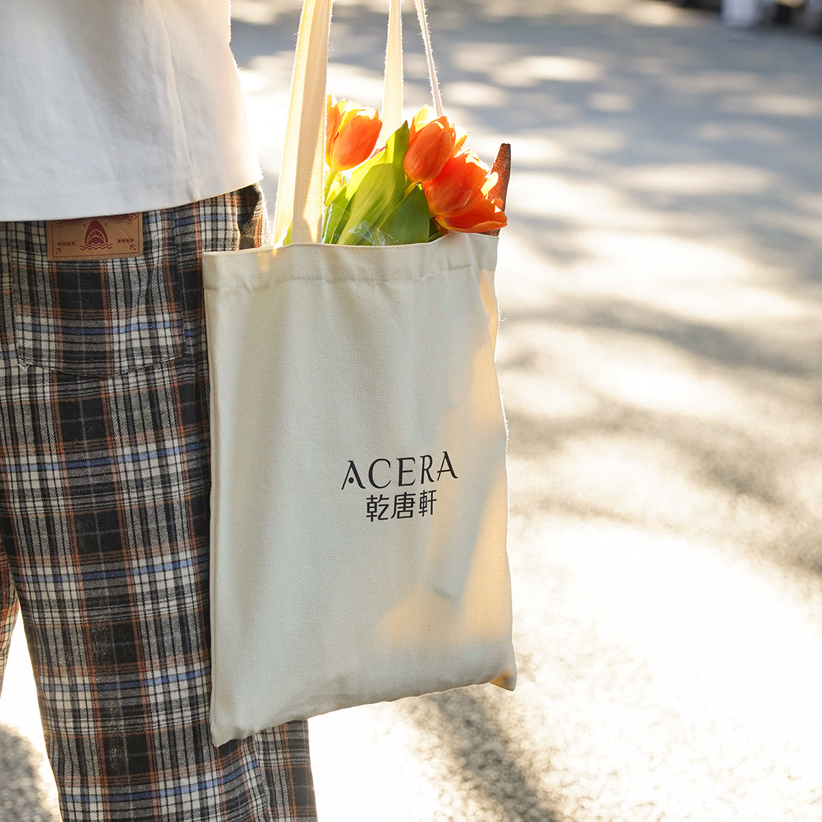 ACERA Cotton Canvas Tote Bag-5