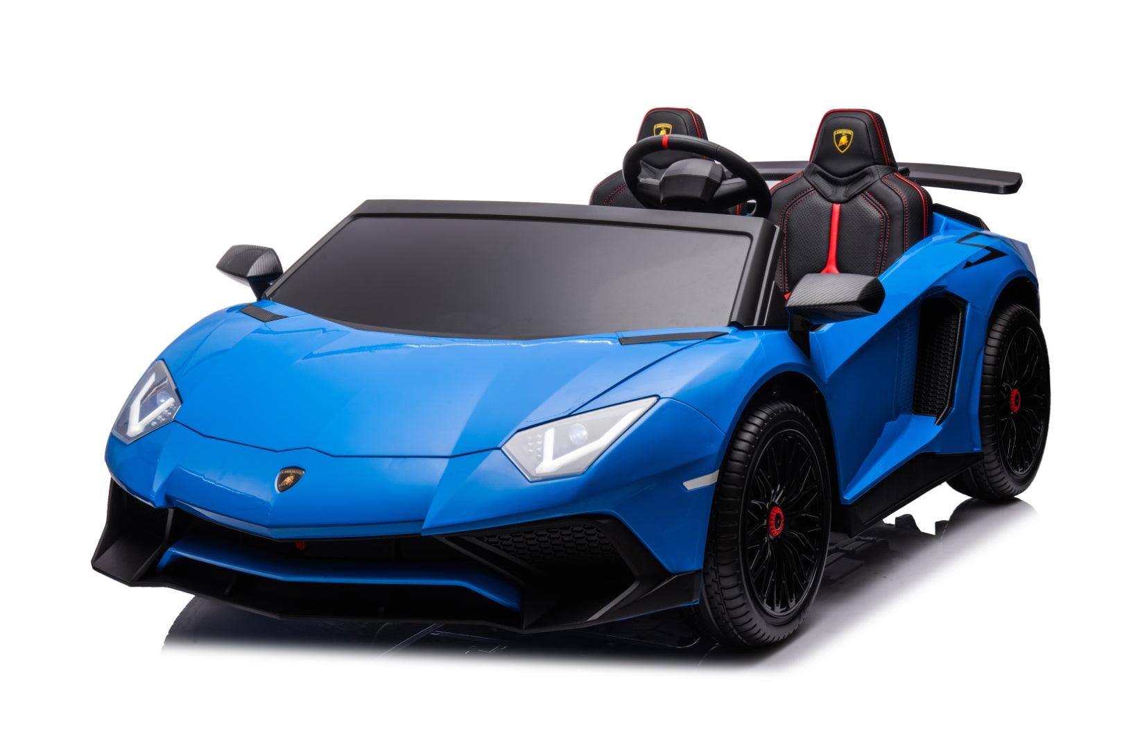 24V Lamborghini Aventador 2 Seater Ride On Car for Kids: Advanced Brushless Motor & Differential for High-Octane Fun-29