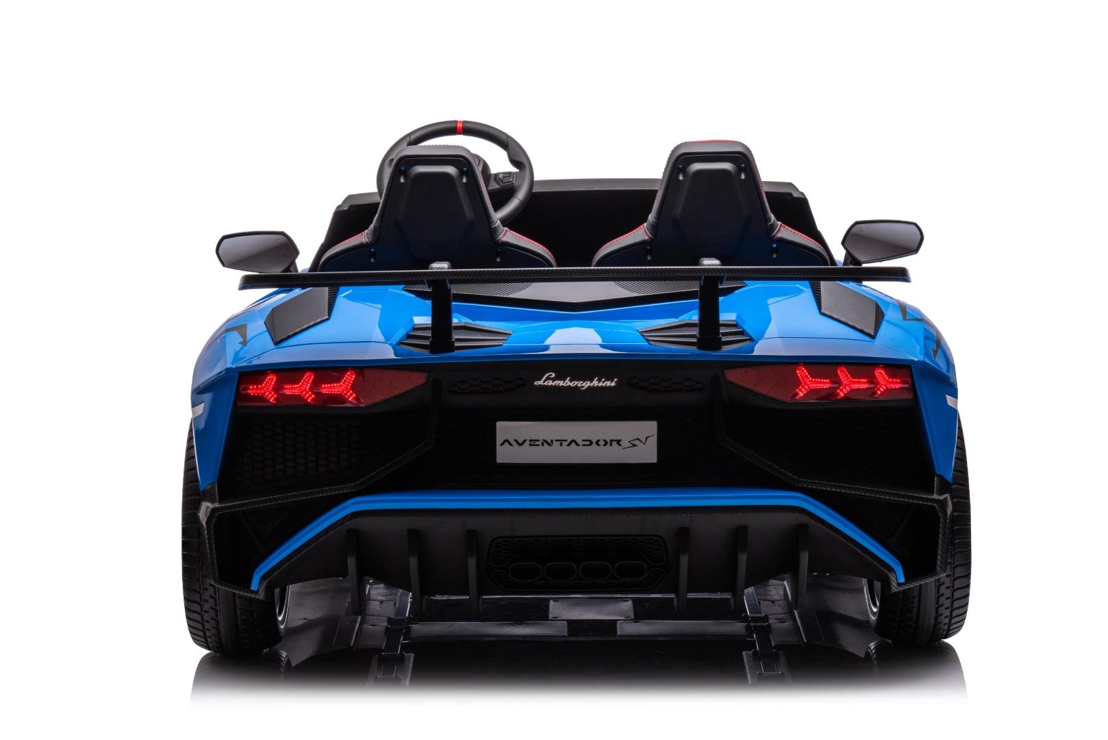 24V Lamborghini Aventador 2 Seater Ride On Car for Kids: Advanced Brushless Motor & Differential for High-Octane Fun-32