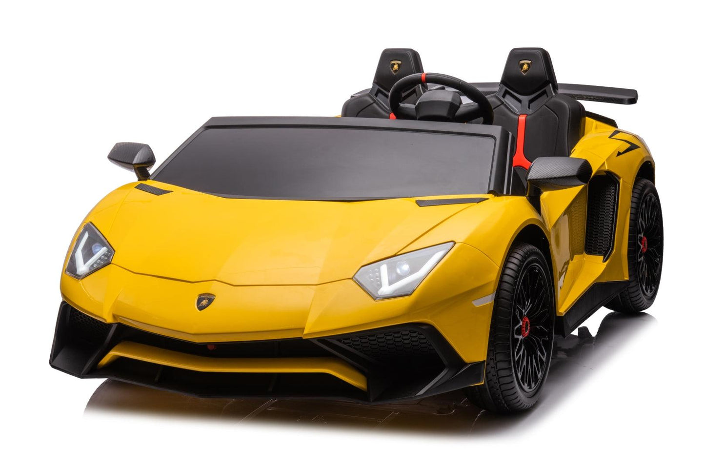 24V Lamborghini Aventador 2 Seater Ride On Car for Kids: Advanced Brushless Motor & Differential for High-Octane Fun-27