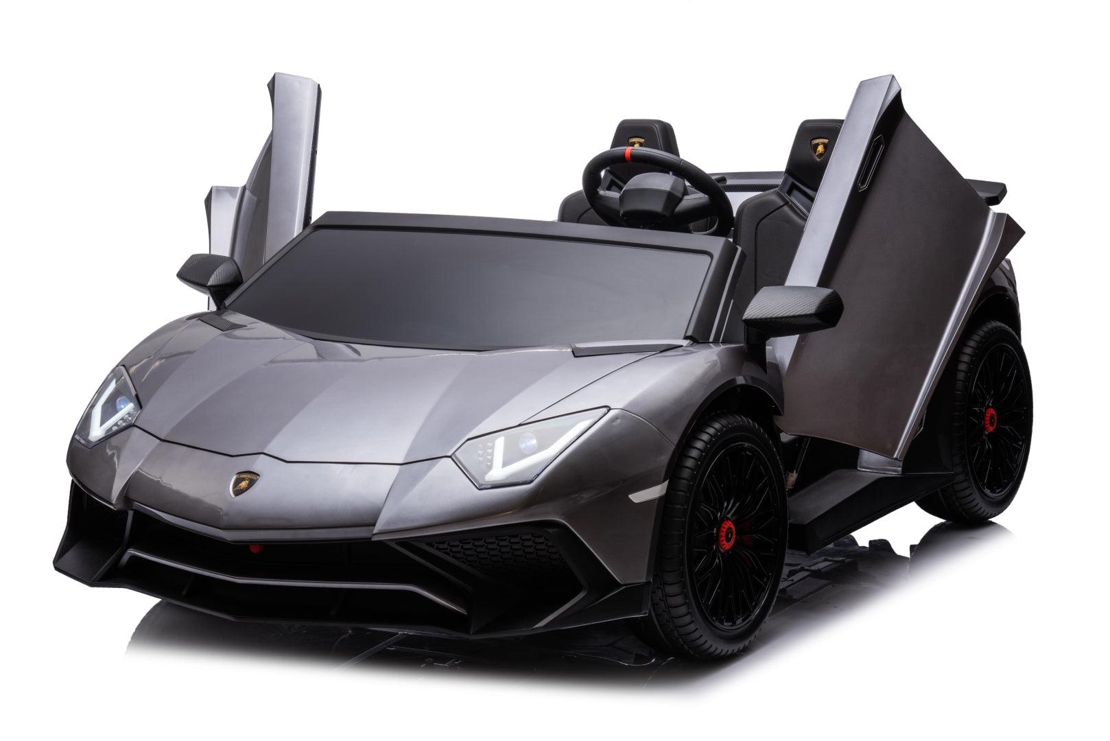 24V Lamborghini Aventador 2 Seater Ride On Car for Kids: Advanced Brushless Motor & Differential for High-Octane Fun-15