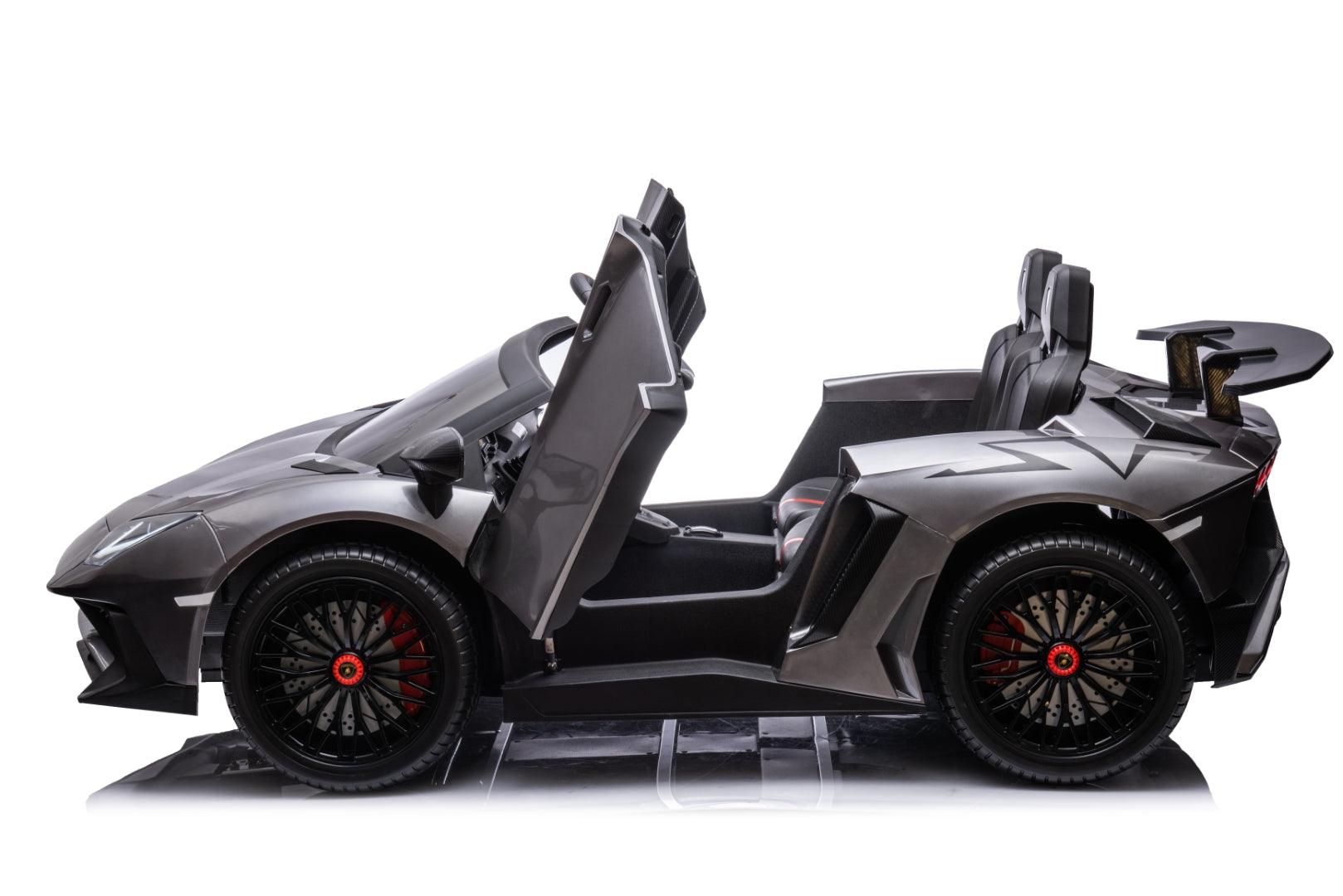24V Lamborghini Aventador 2 Seater Ride On Car for Kids: Advanced Brushless Motor & Differential for High-Octane Fun-20