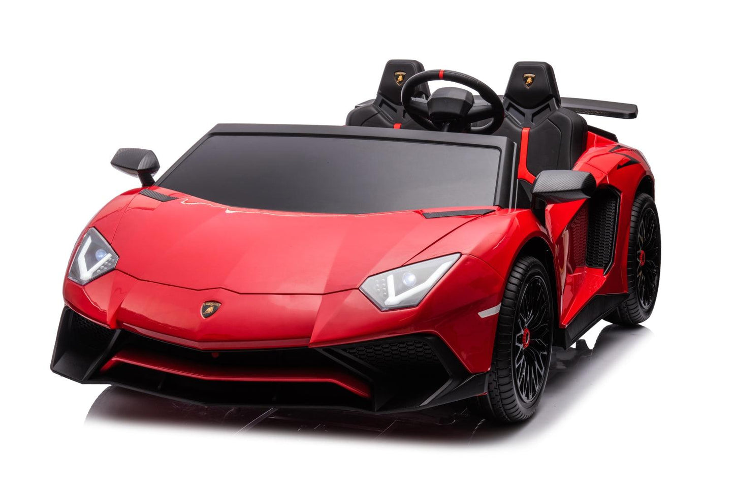 24V Lamborghini Aventador 2 Seater Ride On Car for Kids: Advanced Brushless Motor & Differential for High-Octane Fun-9