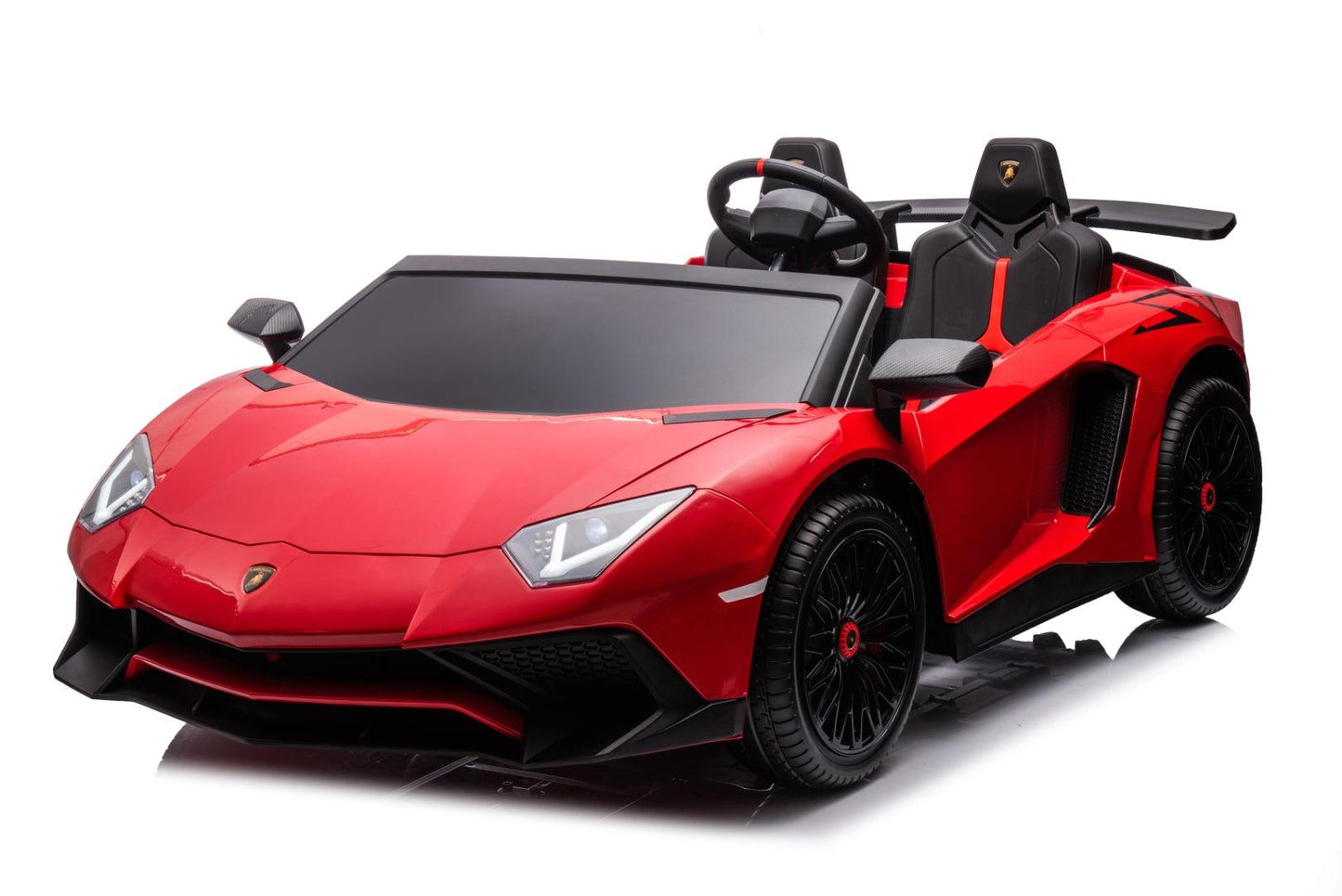 24V Lamborghini Aventador 2 Seater Ride On Car for Kids: Advanced Brushless Motor & Differential for High-Octane Fun-8