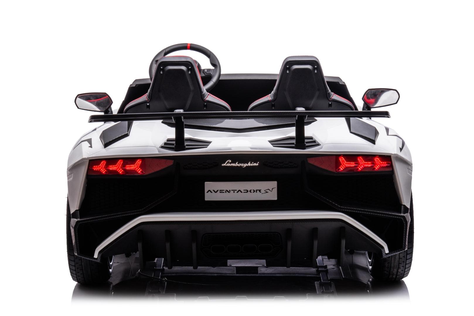 24V Lamborghini Aventador 2 Seater Ride On Car for Kids: Advanced Brushless Motor & Differential for High-Octane Fun-38