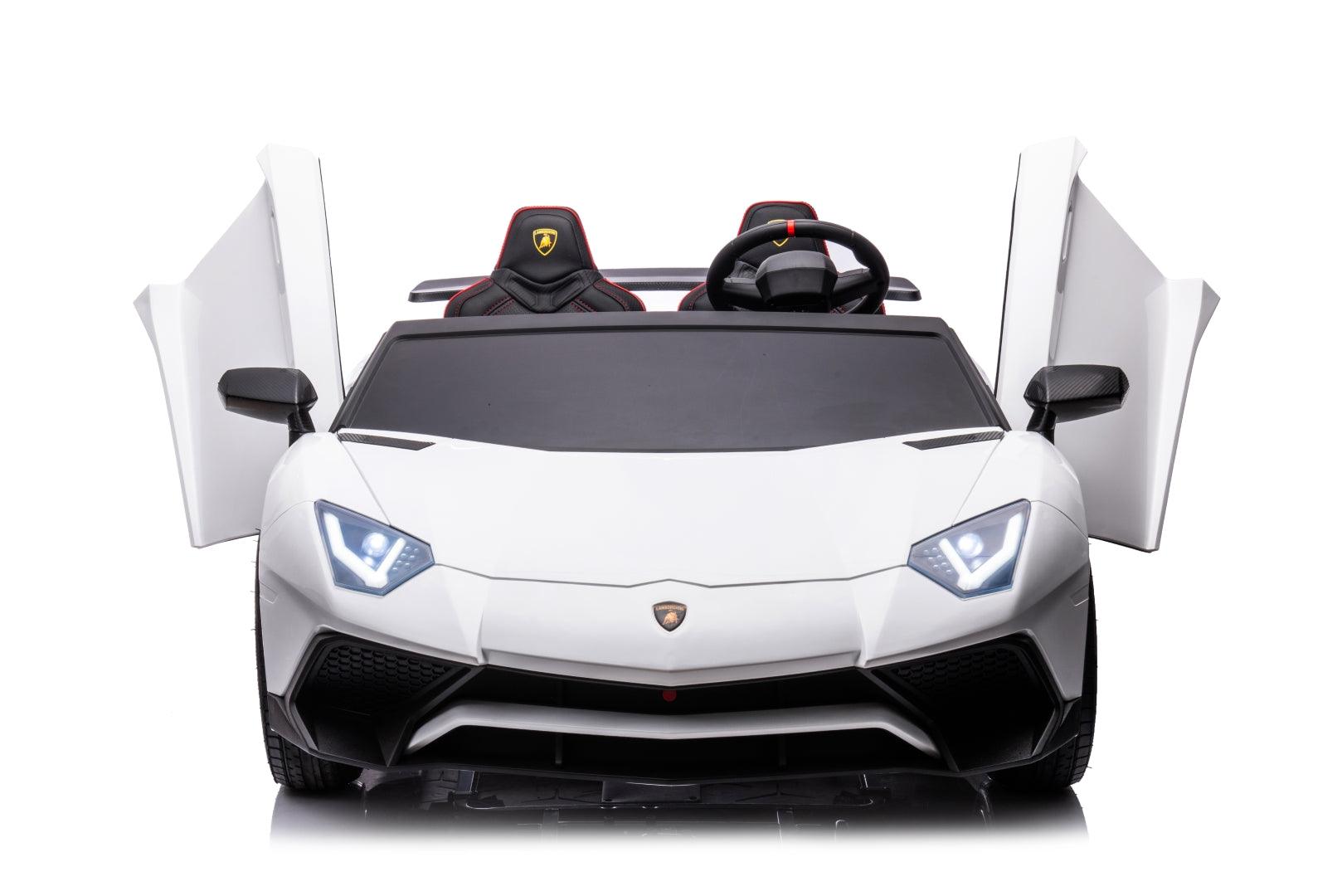 24V Lamborghini Aventador 2 Seater Ride On Car for Kids: Advanced Brushless Motor & Differential for High-Octane Fun-40