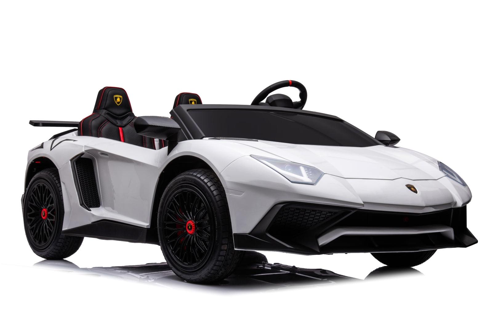 24V Lamborghini Aventador 2 Seater Ride On Car for Kids: Advanced Brushless Motor & Differential for High-Octane Fun-41