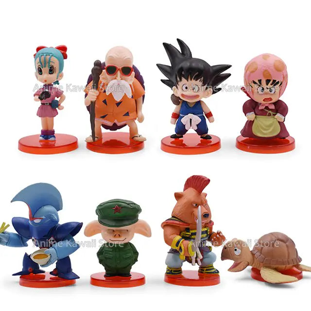 18pcs/Set Dragon Ball Z  Figure Collectable Model Doll Toys Kids Gifts