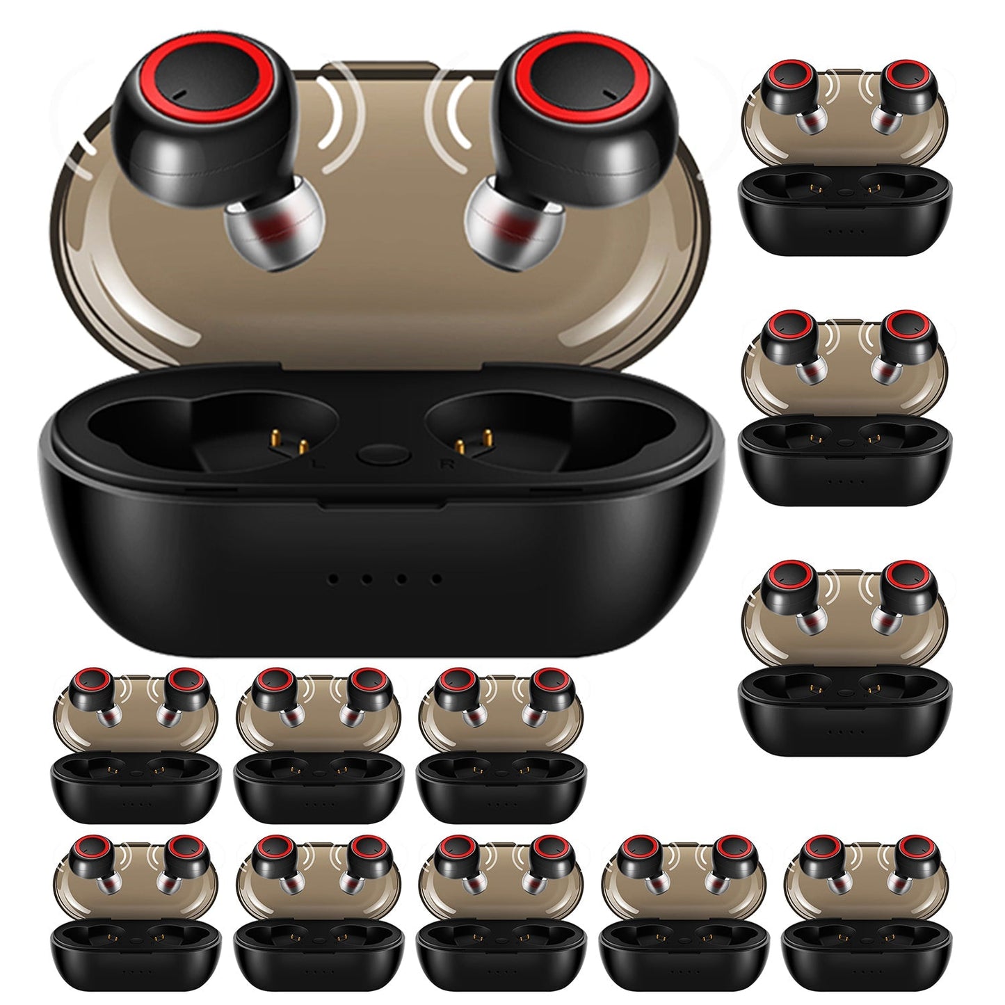 5 Core Wireless Ear Buds Mini Bluetooth Earbud Headphones Wire Less 32 Hours Playtime IPX8-6