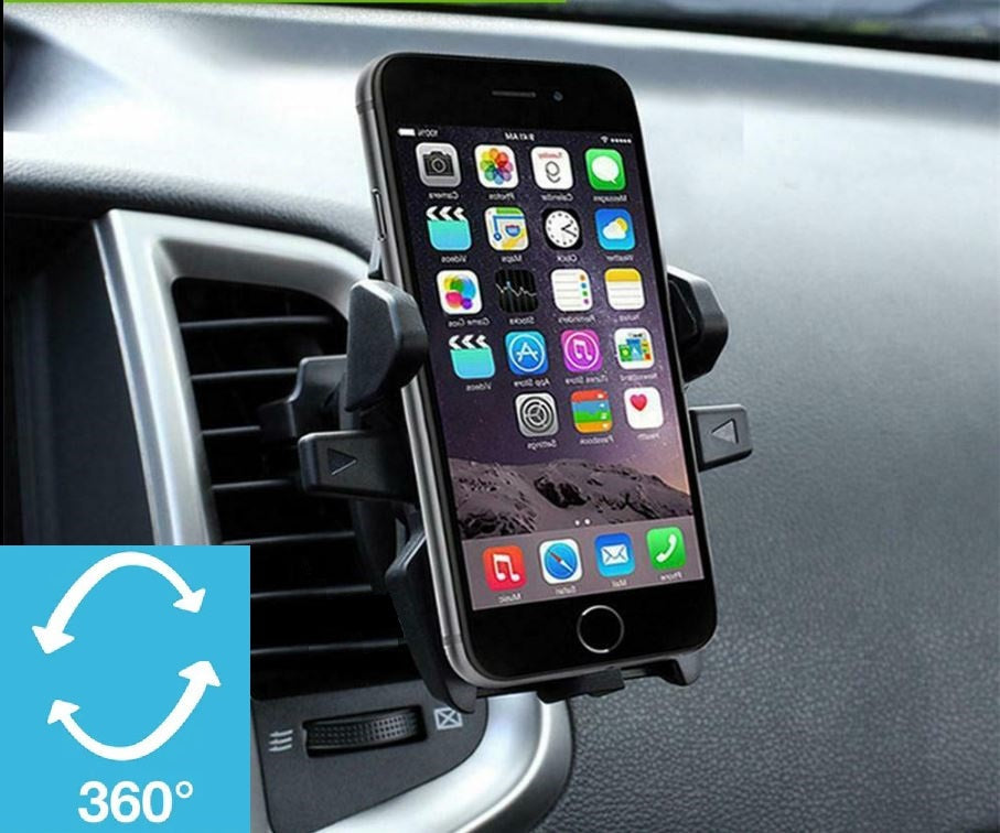 Car Air Vent Mount Cell Phone Holder One Touch-1