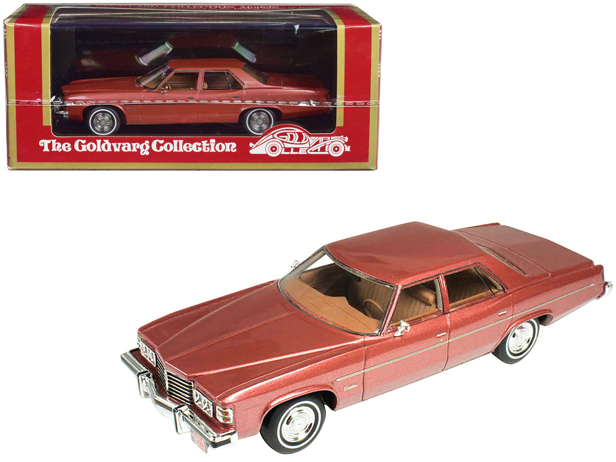 1976 Pontiac Catalina Firethorn Red Metallic Limited Edition to 240 pieces Worldwide 1/43 Model Car by Goldvarg Collection-0