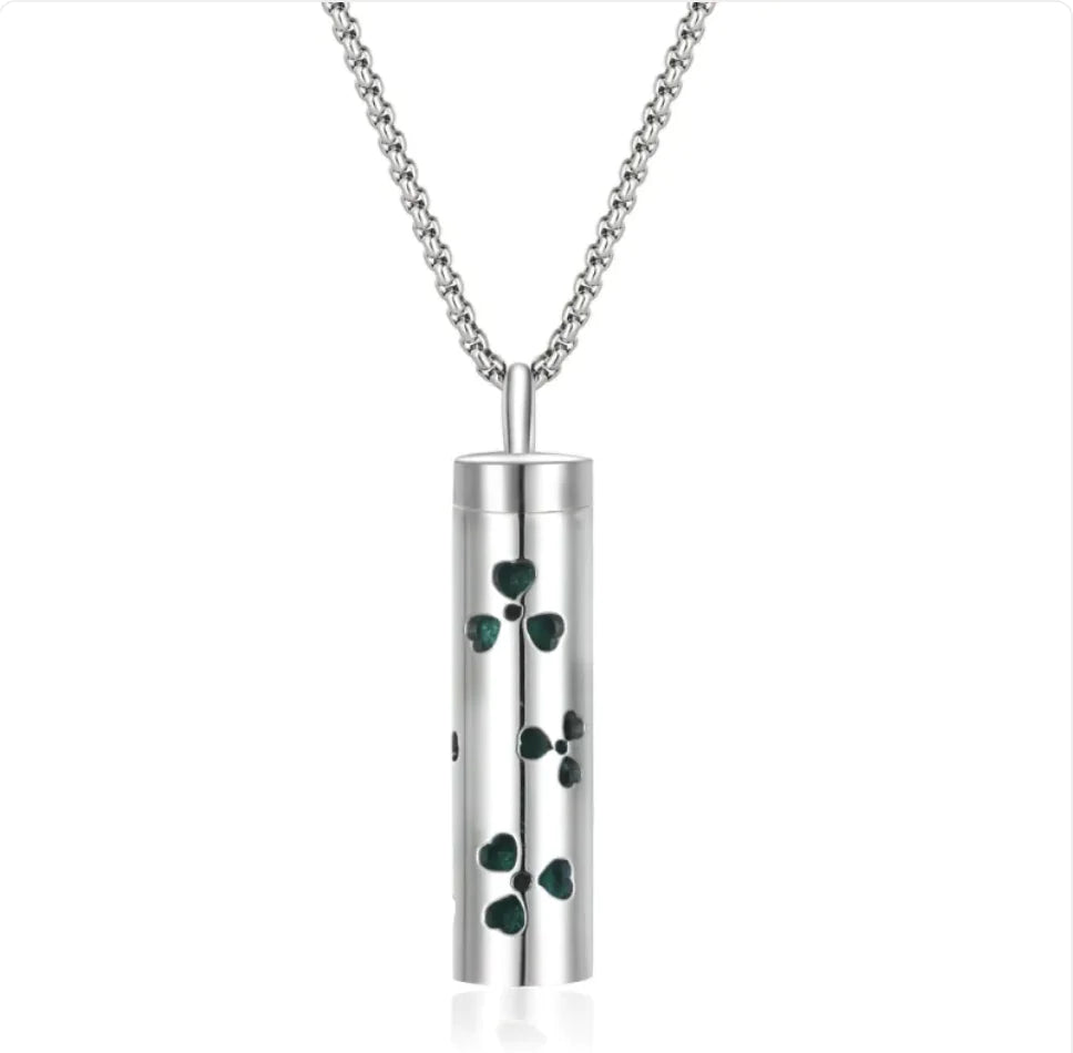 316L Stainless Steel Perfume Oil Diffuser Necklace