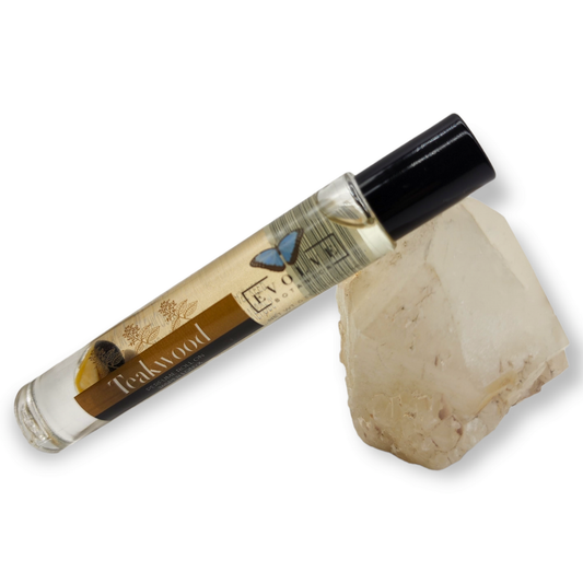 Gemstone Perfume Roll On - Teakwood-0