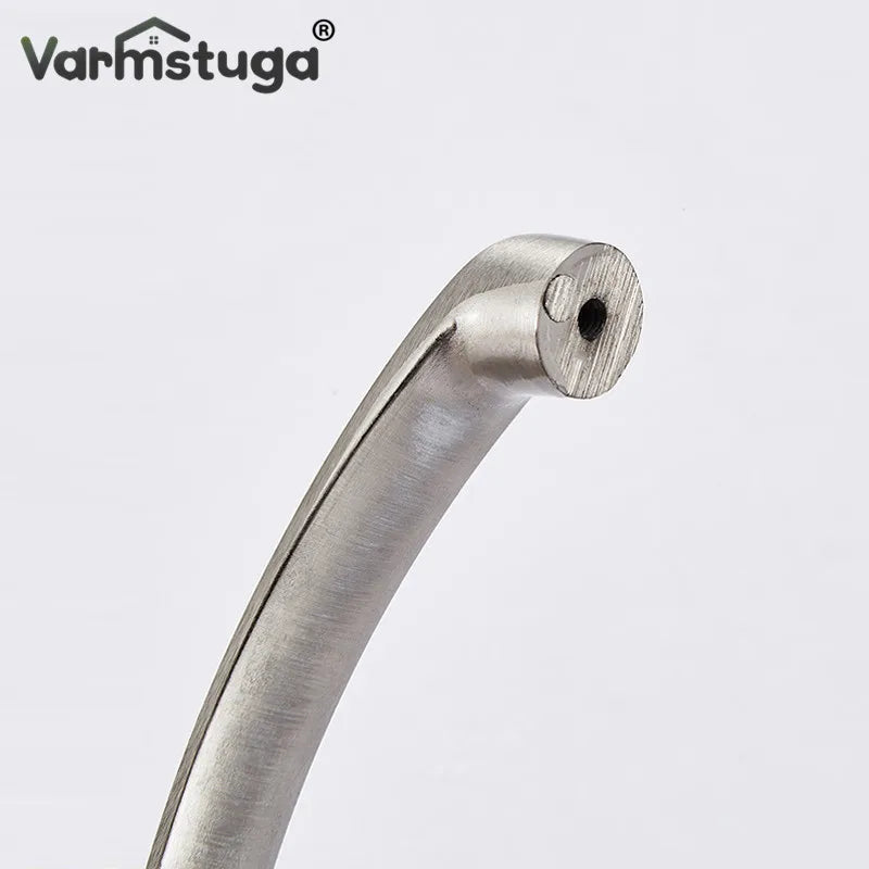 VARMSTUGA Cabinet Handles Knobs Aluminum Alloy Door Kitchen Knobs Brushed Cabinet Pulls Drawer Modern Furniture Handle Hardware-4