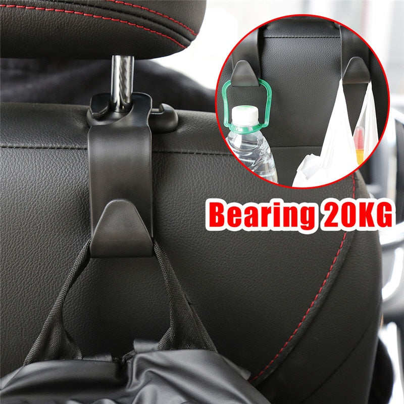 Universal Car Seat Back Hook Car Accessories Interior Portable Hanger Holder Storage for Car Bag Purse Cloth Decoration Dropship