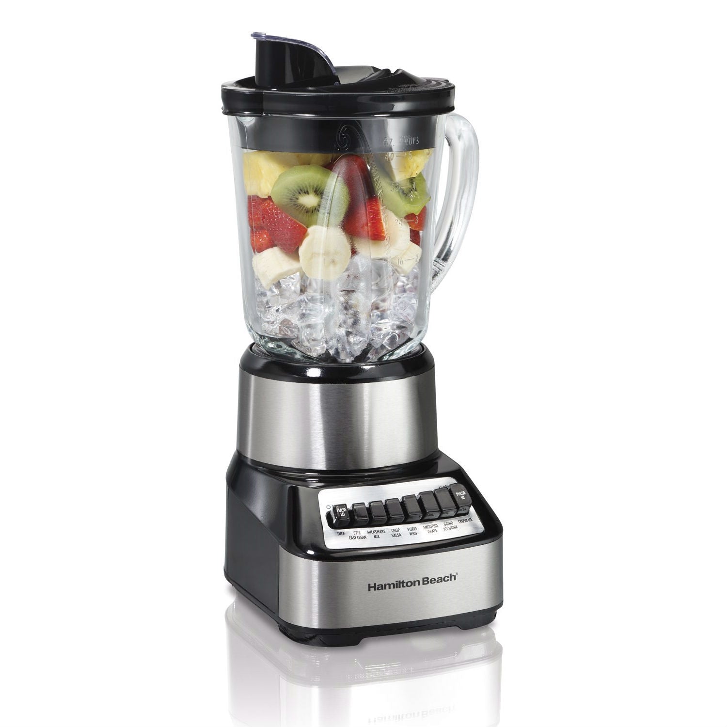 700-Watt Multi-Function Kitchen Countertop Blender with Glass Pitcher-0