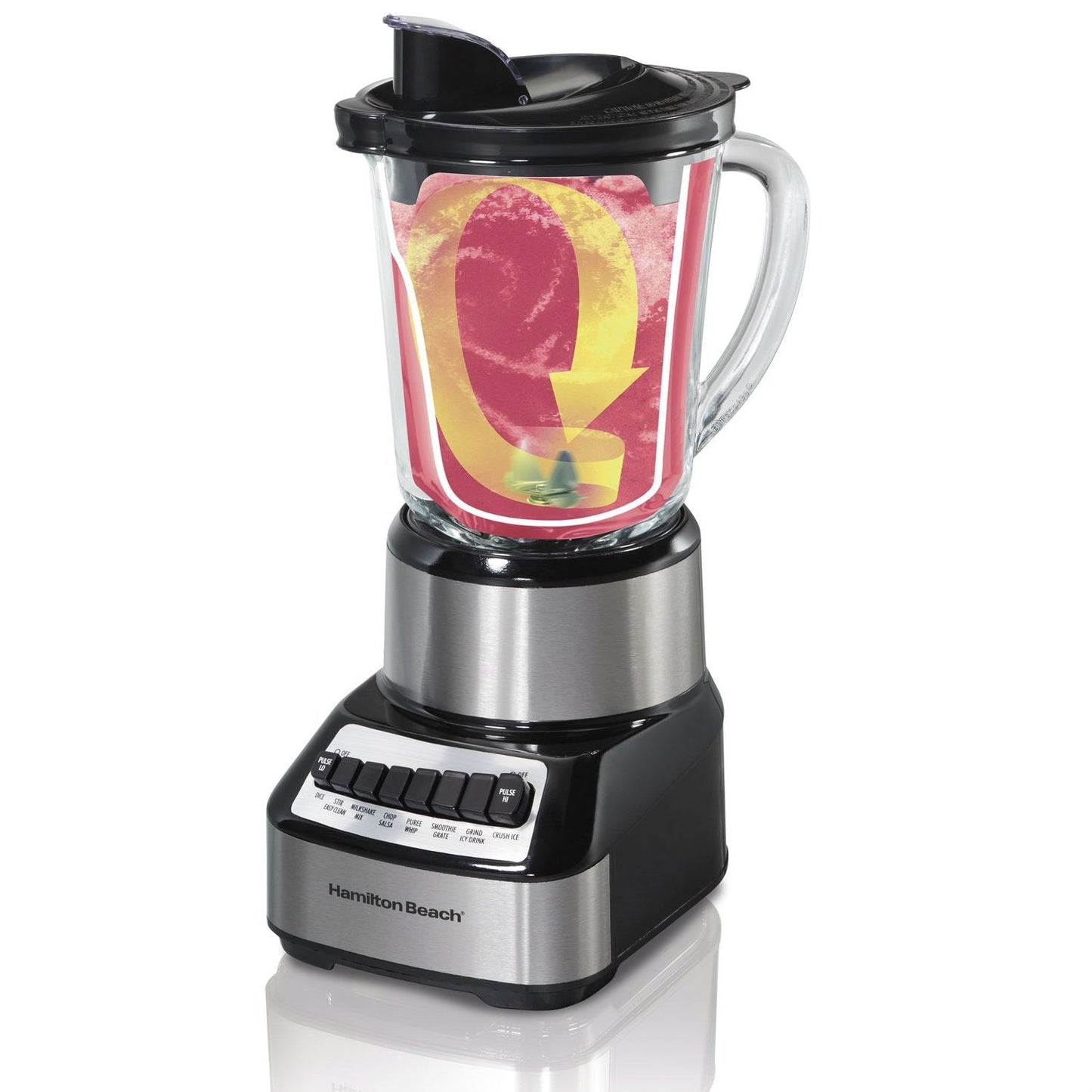 700-Watt Multi-Function Kitchen Countertop Blender with Glass Pitcher-1