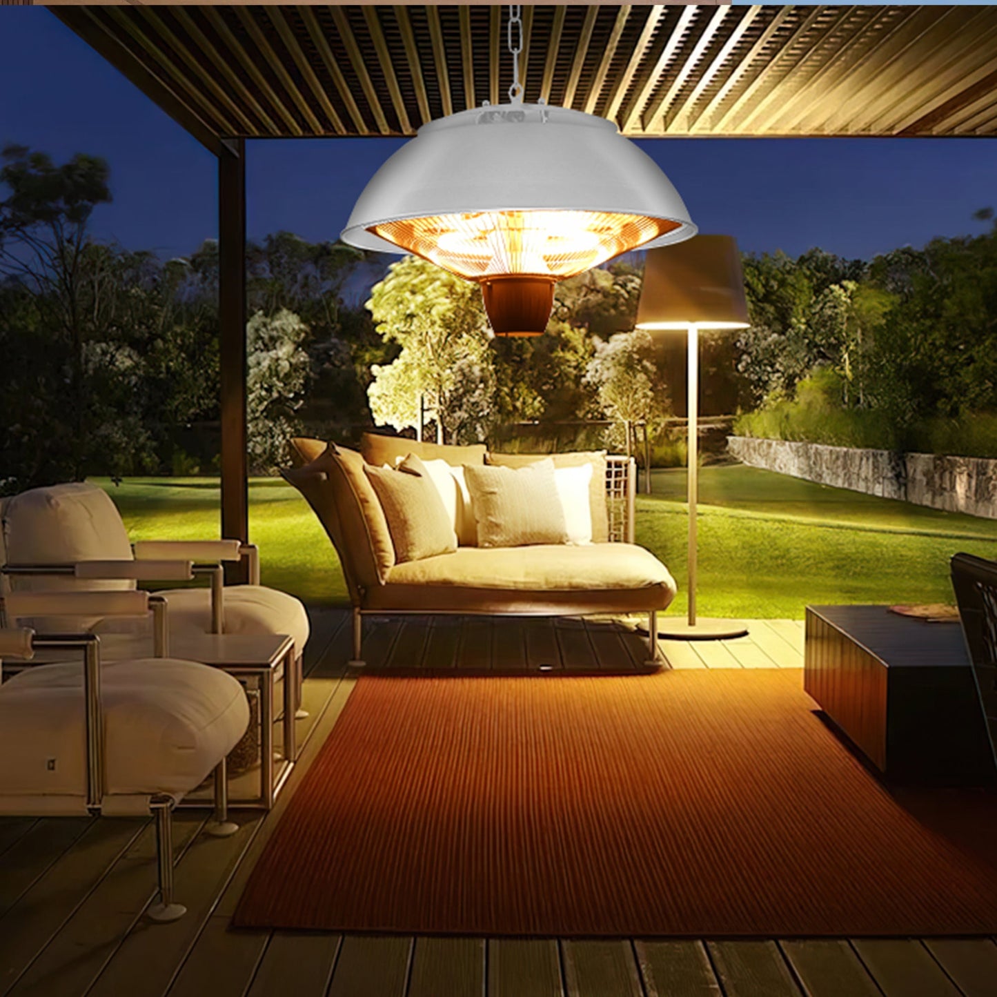 Indoor Outdoor Heating Pendant Lamp-5