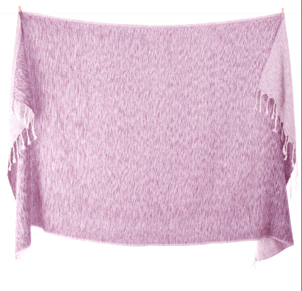 Yalova Ultra Soft Marbled Blanket Throw Pink-2