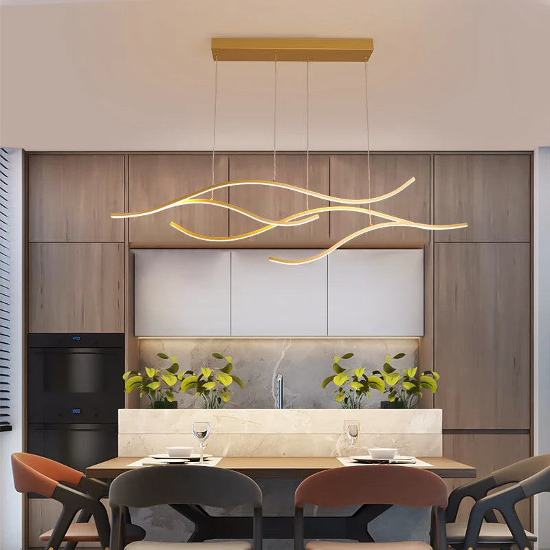 Creative Modern LED Chandelier For Living room Kitchen Dining room Bar Hanging Lamp LED Chandelier Home Lustres 90-260V