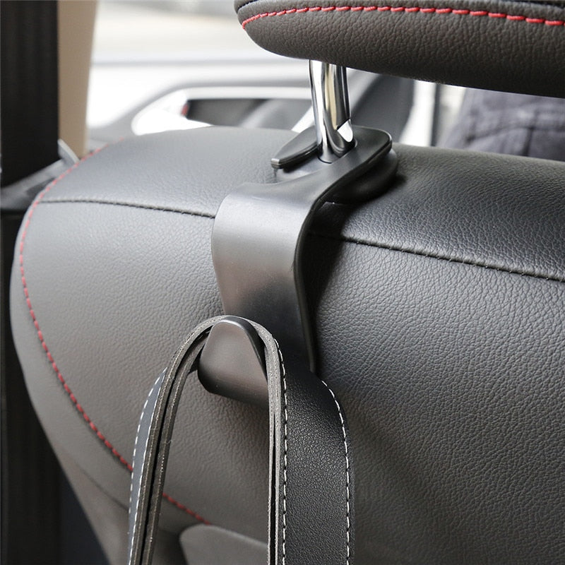 Universal Car Seat Back Hook Car Accessories Interior Portable Hanger Holder Storage for Car Bag Purse Cloth Decoration Dropship