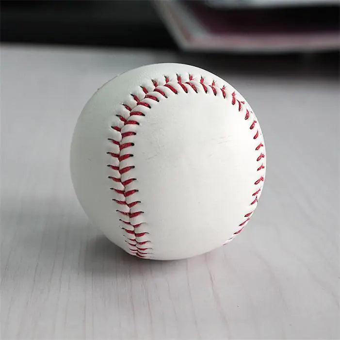 White Standard 9&quot; Soft Leather Cork Center BaseBall