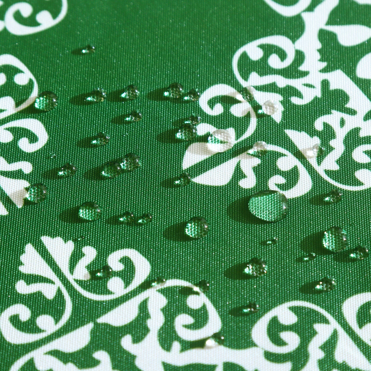 Water Resistant Indoor Outdoor Table Cloth 137x185 CM (Green) - Design TC3-2